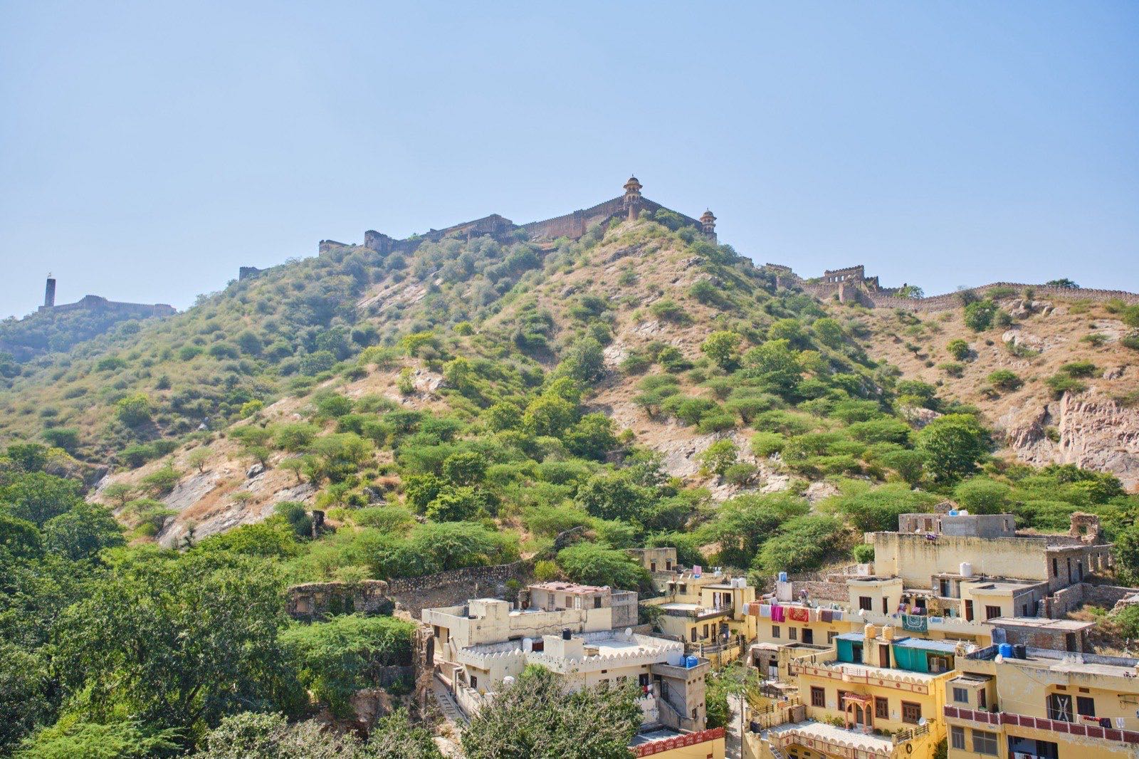 Jaigarh Fort on the hills above Jaipur, Rajasthan